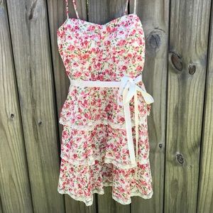 Rosey Sweetheart Dress